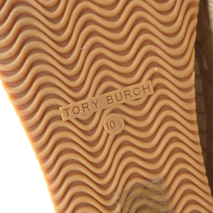 Tory Burch Seaside Lace-Up Oxford Espadrilles Ivory Canvas Size 10.5 NEW
