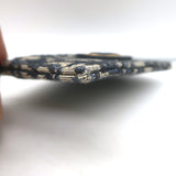 Christian Dior 30 Montaigne Freesia Card Holder Wallet Navy Oblique Jacquard