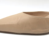 Manolo Blahnik Carolyne 70 Slingback Pumps Beige Leather Size 41