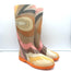 Emilio Pucci Rain Boots Multicolor Printed PVC Size 37