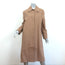 ACNE Studios Coat Brown Cotton Size 36 Long Jacket