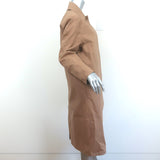 ACNE Studios Coat Brown Cotton Size 36 Long Jacket