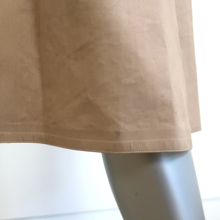 ACNE Studios Coat Brown Cotton Size 36 Long Jacket