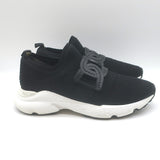 Tod's Kate Stretch Knit Sneakers Black Size 40