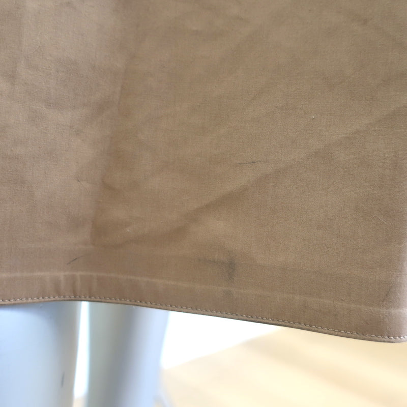 ACNE Studios Coat Brown Cotton Size 36 Long Jacket