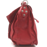 Proenza Schouler Medium PS1 Satchel Red Leather Crossbody Bag