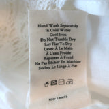 LoveShackFancy Isidore Puff Sleeve Mini Dress White Cotton Size Large NEW