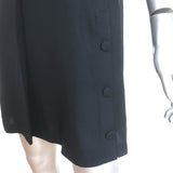 Rag & Bone Short Sleeve Mini Dress Aiden Black Twill Size Extra Small