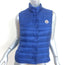 Moncler Liane Down Puffer Vest Blue Size 1