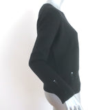 Skull Cashmere Raj Crewneck Sweater Black Size Small