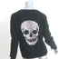 Skull Cashmere Raj Crewneck Sweater Black Size Small