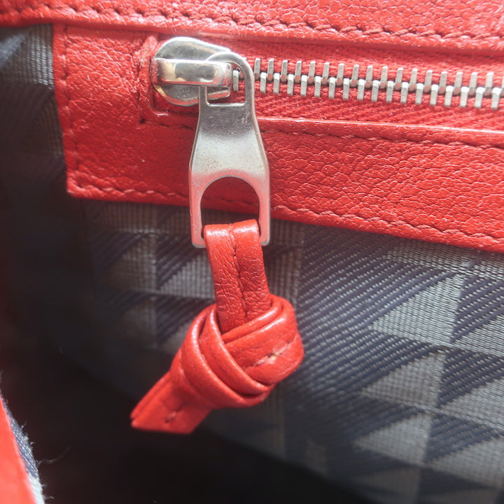 Proenza Schouler Medium PS1 Satchel Red Leather Crossbody Bag