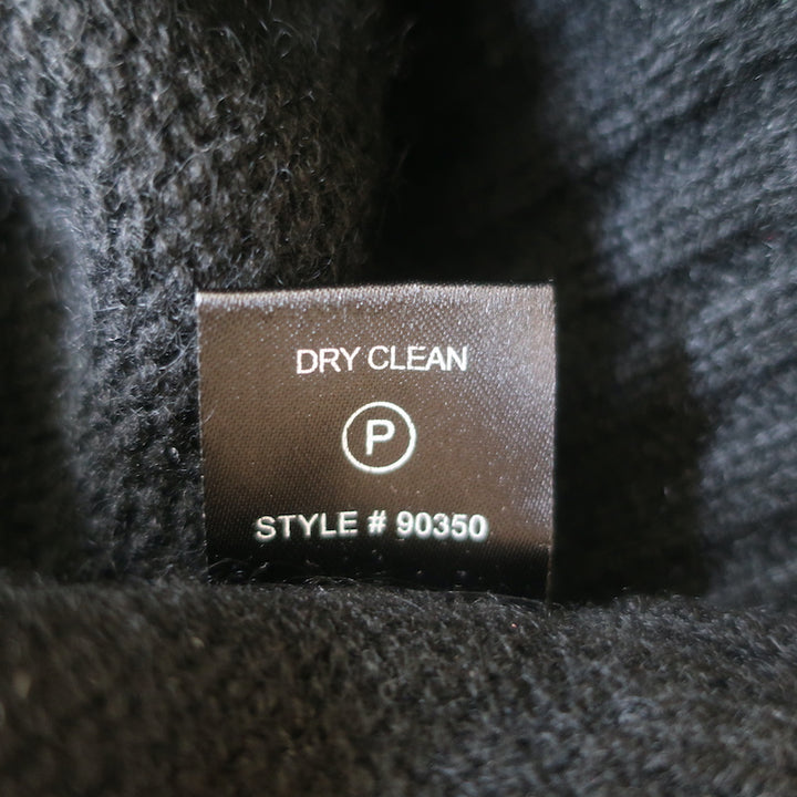 Skull Cashmere Raj Crewneck Sweater Black Size Small