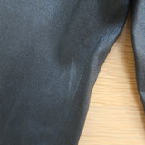Saint Laurent Lambskin Leather Leggings Black Size 40