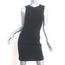 Rag & Bone Tara Lace-Up Back Sleeveless Mini Dress Black Size 4