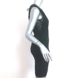 Rag & Bone Tara Lace-Up Back Sleeveless Mini Dress Black Size 4