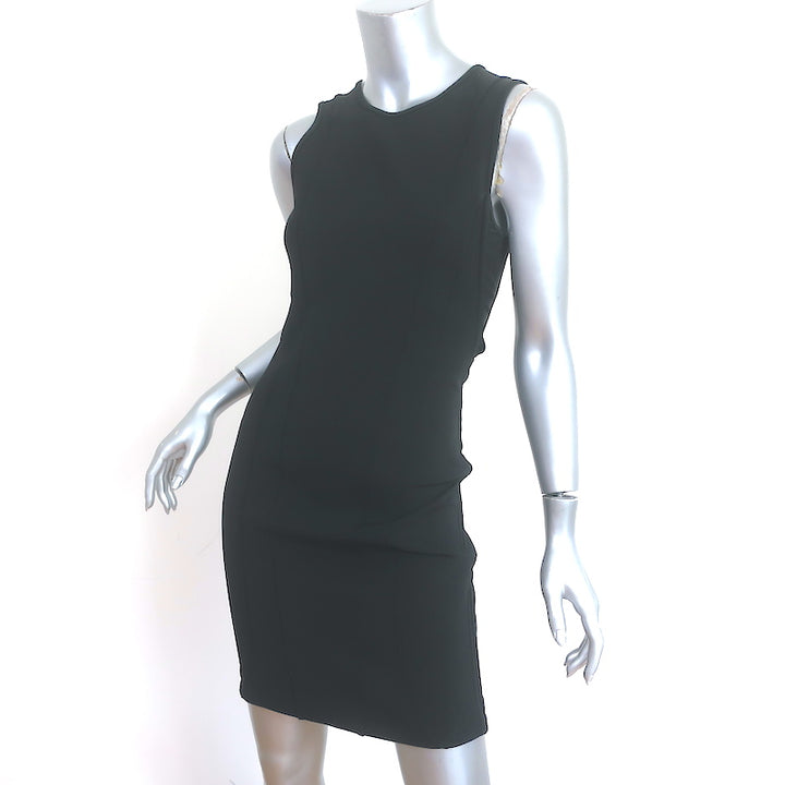 Rag &amp; Bone Tara Lace-Up Back Sleeveless Mini Dress Black Size 4