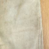 Polo Ralph Lauren Suede Leggings Beige Size Medium Pull-On Skinny Pants