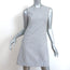 Theory Helaina Sleeveless Mini Dress Navy/White Striped Stretch Wool Size 2