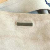 Polo Ralph Lauren Suede Leggings Beige Size Medium Pull-On Skinny Pants