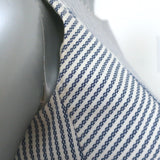 Theory Helaina Sleeveless Mini Dress Navy/White Striped Stretch Wool Size 2