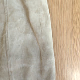 Polo Ralph Lauren Suede Leggings Beige Size Medium Pull-On Skinny Pants