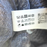 Zara Sequined Long Sleeve Top Silver Gray Size Medium