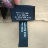 Polo Ralph Lauren Suede Leggings Beige Size Medium Pull-On Skinny Pants