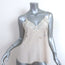 Zadig & Voltaire Christy Strass Rhinestone Camisole Ecru Silk Size Extra Small