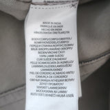 Polo Ralph Lauren Suede Leggings Grey Size Medium Pull-On Skinny Pants NEW