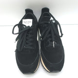 Rag & Bone Retro Runner Low Top Sneakers Black Suede Size 36