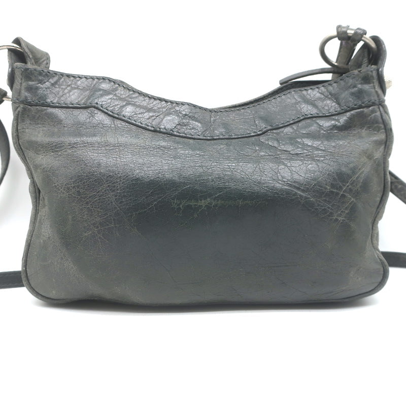 Balenciaga Giant 12 Hip Bag Dark Gray Leather Mini Crossbody