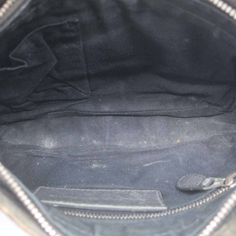Balenciaga Giant 12 Hip Bag Dark Gray Leather Mini Crossbody