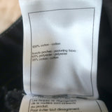 Chanel High-Waist Flared Bell Bottom Jeans Black Denim Size 38