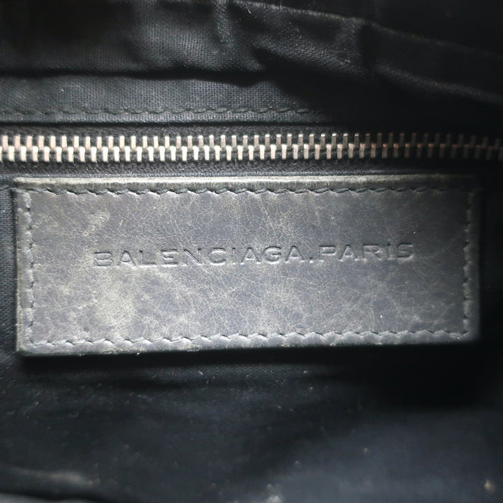 Balenciaga Giant 12 Hip Bag Dark Gray Leather Mini Crossbody