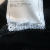 Chanel High-Waist Flared Bell Bottom Jeans Black Denim Size 38