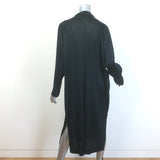 Pleats Please Issey Miyake Mannish Duster Coat Black Size 4