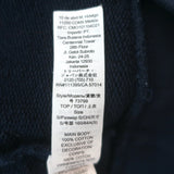 Tory Burch Tory Sport Tie Dye Crew Sweatshirt Navy French Terry Size Small