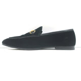 Gucci Jordaan Velvet Horsebit Loafers Black Size 36