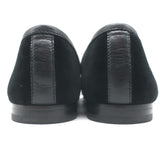 Gucci Jordaan Velvet Horsebit Loafers Black Size 36