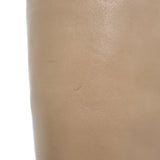 Jimmy Choo Agathe 85 Knee High Boots Nude Leather Size 40