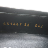 Gucci Jordaan Velvet Horsebit Loafers Black Size 36