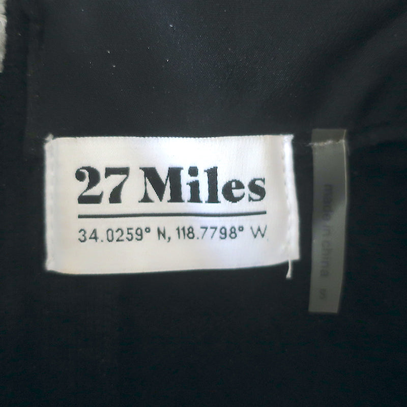 27 Miles Cashmere Collared Sweater Black Size Small