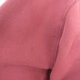 Off-White c/o Virgil Abloh Diagonal Arrows Hoodie Sweatshirt Bordeaux Size Small