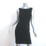 Ralph Lauren Collection Sleeveless Sheath Dress Black Stretch Wool Size 4