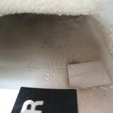 Golden Goose Superstar Sneakers Brown Leopard Jacquard & Gray Suede Size 36