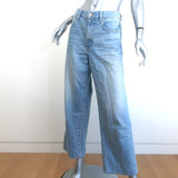 SLVRLAKE Madison Wide Leg Jeans Lucky Town Light Denim Size 32