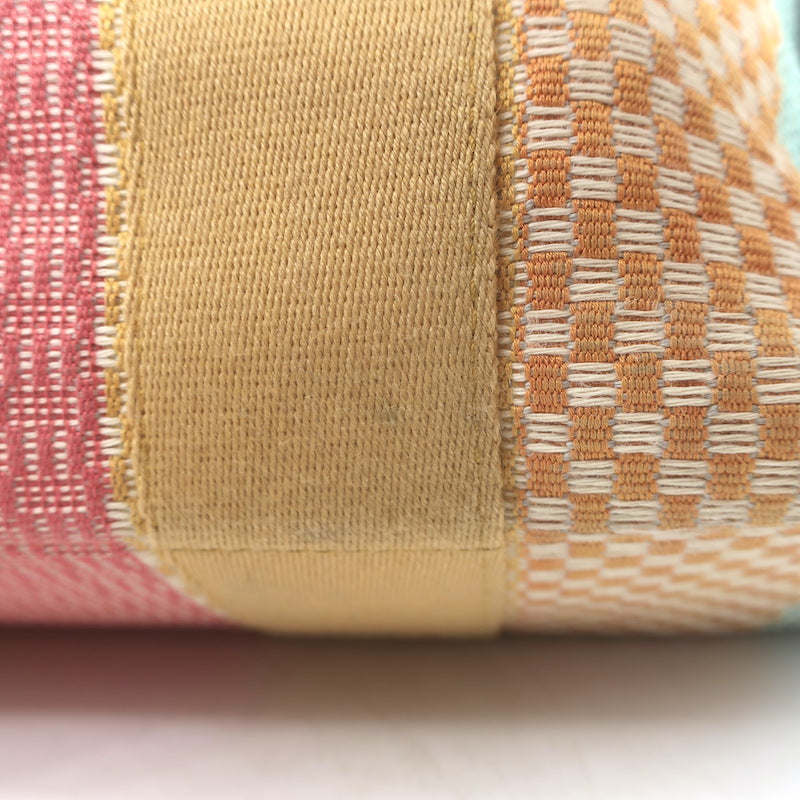 Hermes Fourre Tout PM Tote Bag Multicolor Striped Toile