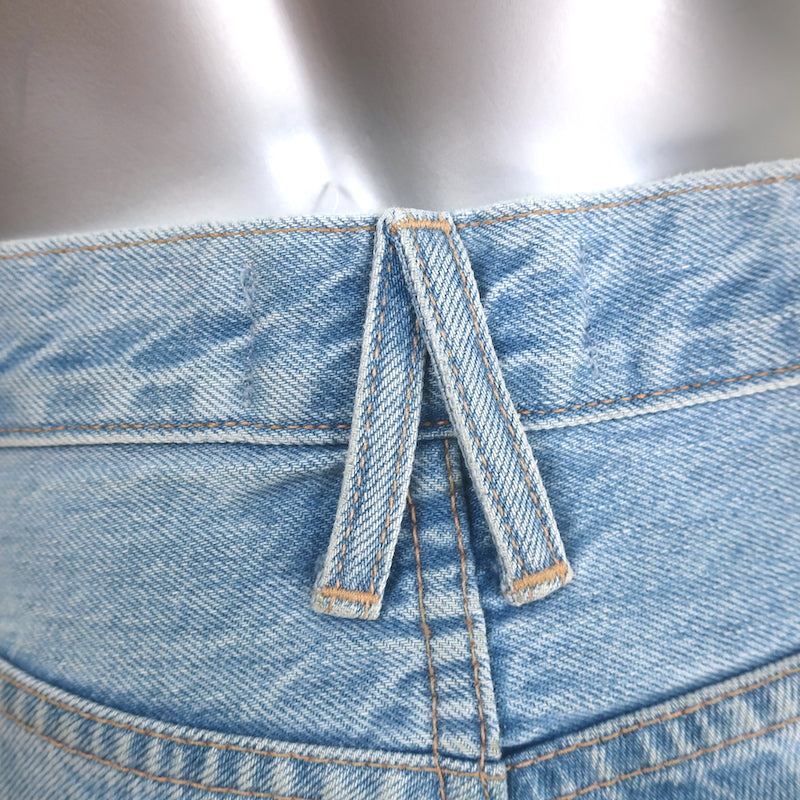 SLVRLAKE Madison Wide Leg Jeans Lucky Town Light Denim Size 32