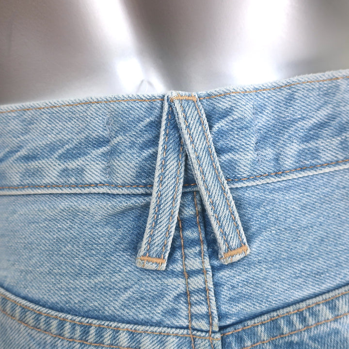 SLVRLAKE Madison Wide Leg Jeans Lucky Town Light Denim Size 32